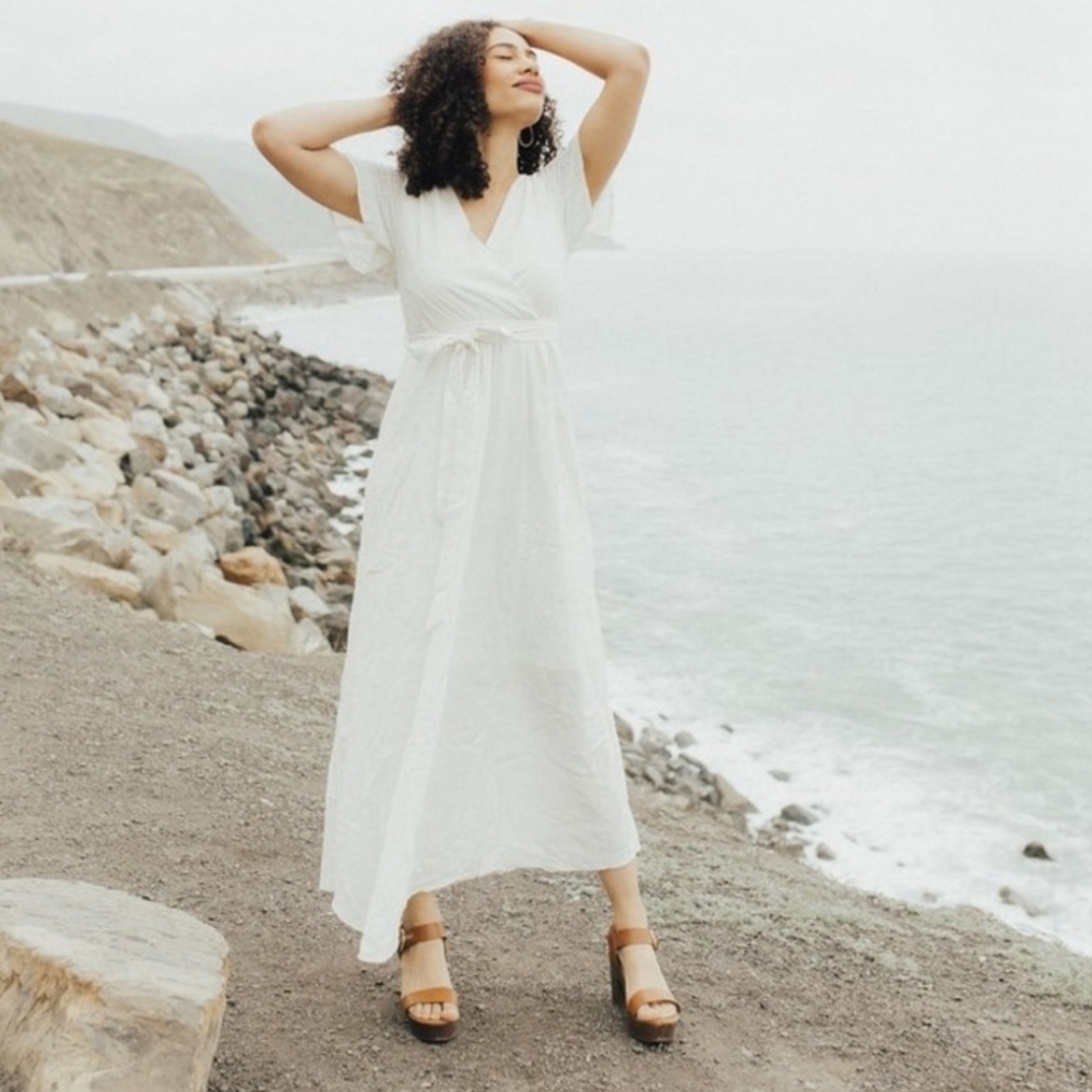 Carly Jean Los Angeles Camden Maxi Dress - Ivory